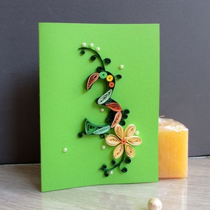 3-jarige meisje jongen cadeau zoon verjaardagskaart, papier filigraan kunst wensput gefeliciteerd nieuwe baan mijlpaal kaart, geschenk Peetzoon