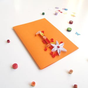 Quilling en papier pour le premier anniversaire d'un garçon, cadeau pour fillette de 1 an, cadeau de papeterie personnalisé des grands-parents