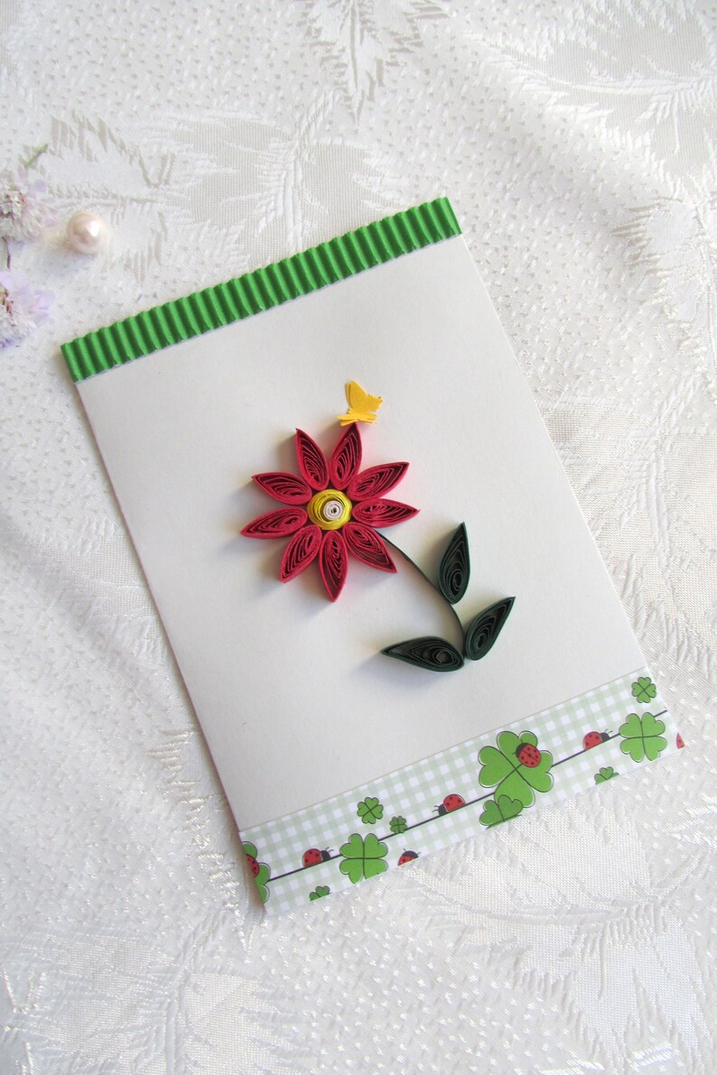 Quilling Greeting Card For Best Sister 10th Birthday Card Etsy