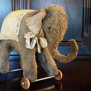 PDF E-PATTERN for Viscose Pulling Toy Elephant 5 5.5 imagem 2