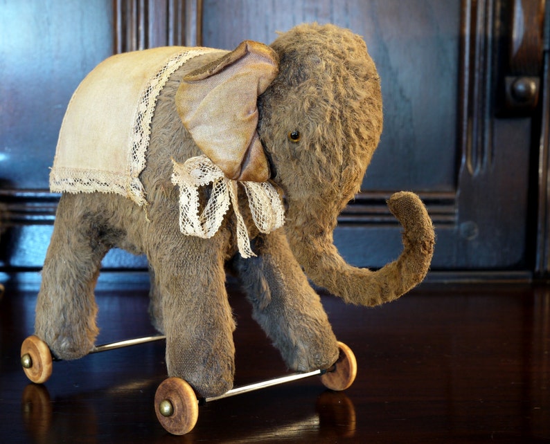 PDF E-PATTERN for Viscose Pulling Toy Elephant 5 5.5 imagem 2