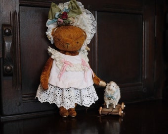 PDF Epattern 9" Teddy Bear Chantal and her dress