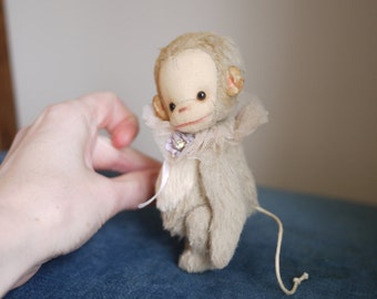 PDF E-PATTERN for Tiny Viscose Monkey 4.5"- 5"