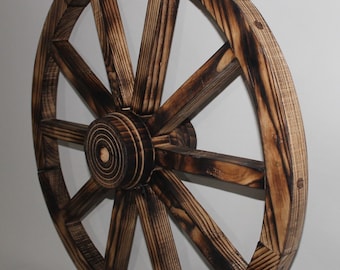 Wooden cart wheel  70 cm.