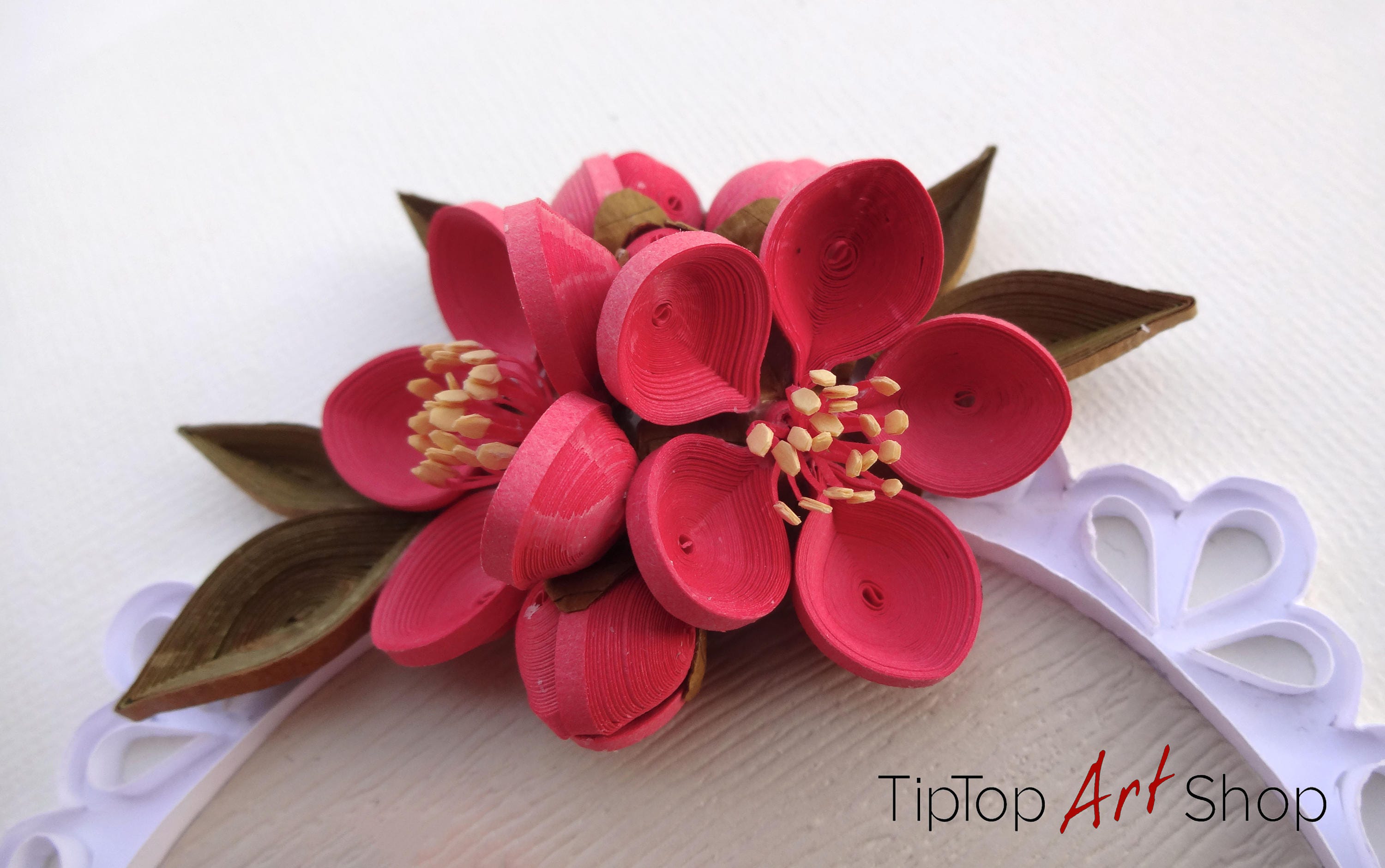Personalized Valentine's Day Gift Quilled Heart Frame With a Monogram ...