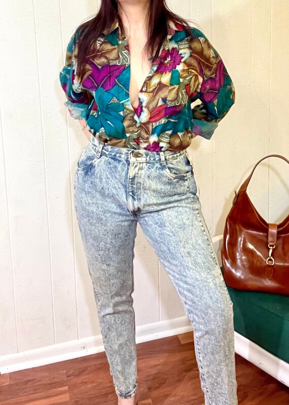 1980’s vintage Chic High Waisted jeans/1980’s Dead