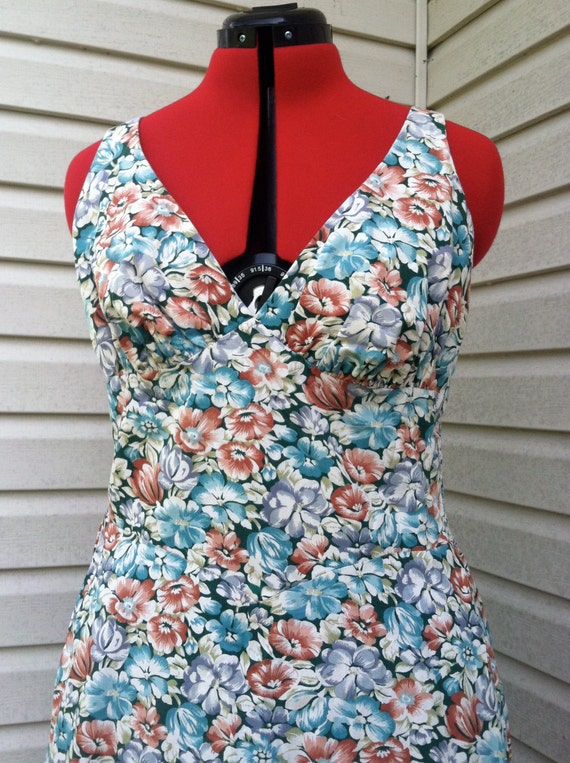 60's DeWeese Design sun dress/60's Deweese pin up 