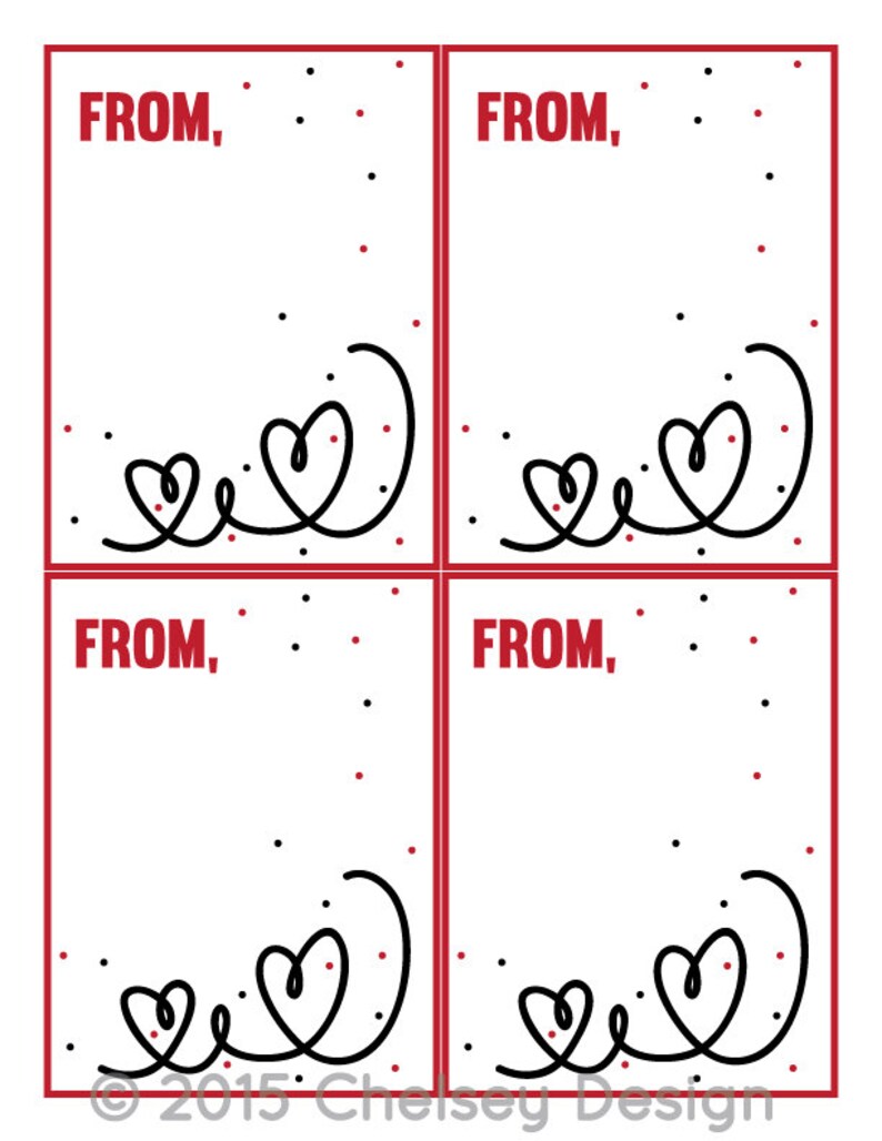 Printable Valentine For Teacher Or Student Class Valentine Valentine For Classmates School