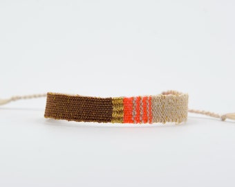 Handwoven bracelets | Limited Edition | Textile jewelry |  Boho chic style | Unique gifts | Woven Boho Jewelry | Fiber Art Jewelry