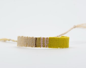 Handwoven bracelets | Limited Edition | Textile jewelry |  Boho chic style | Unique gifts | Woven Boho Jewelry | Fiber Art Jewelry