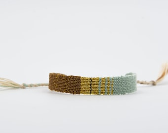 Handwoven bracelets | Limited Edition | Textile jewelry |  Boho chic style | Unique gifts | Woven Boho Jewelry | Fiber Art Jewelry