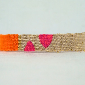 Handwoven bracelets | Limited Edition | Textile jewelry |  Boho chic style | Unique gifts | Woven Boho Jewelry | Fiber Art Jewelry