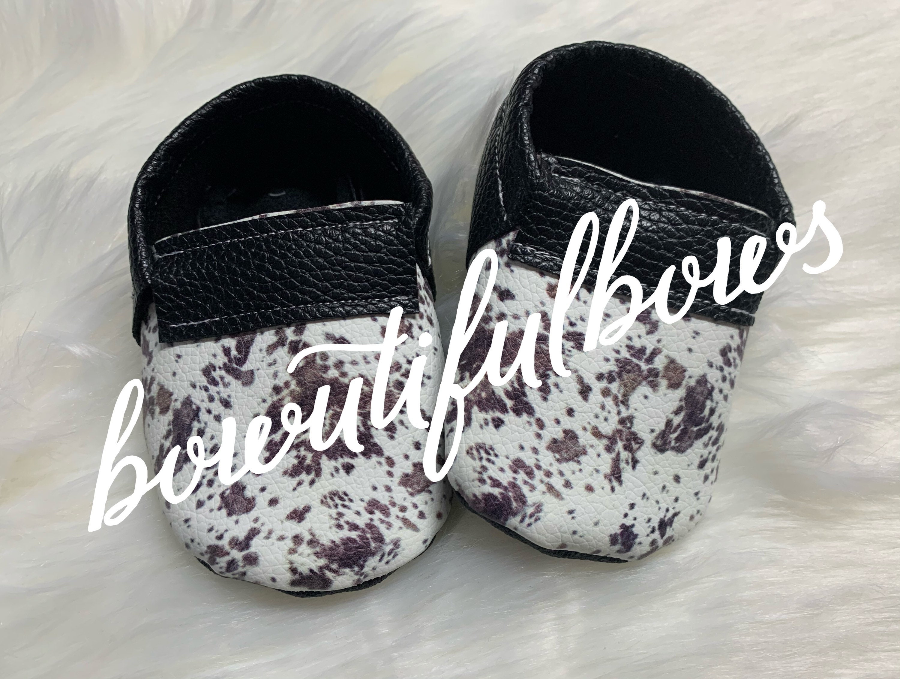 cowhide leather moccasins