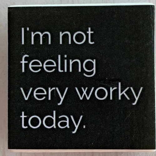 Funny Sarcastic Tile Fridge Etsy