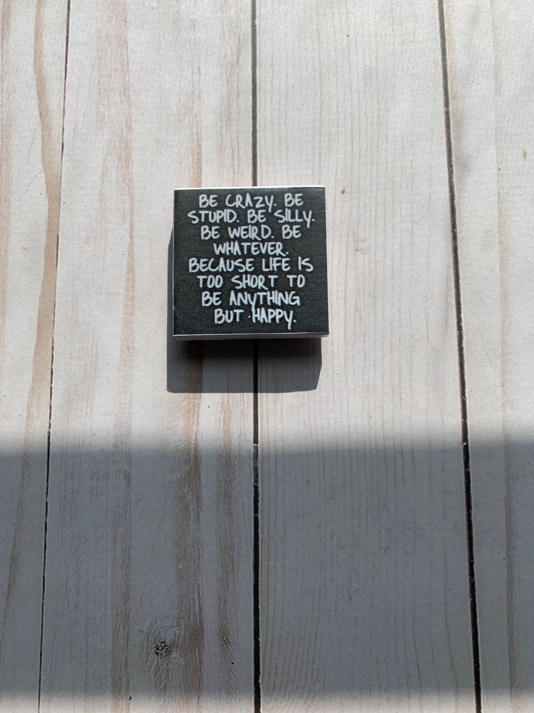 Inspirational Motivational Friend Gift Tile Fridge