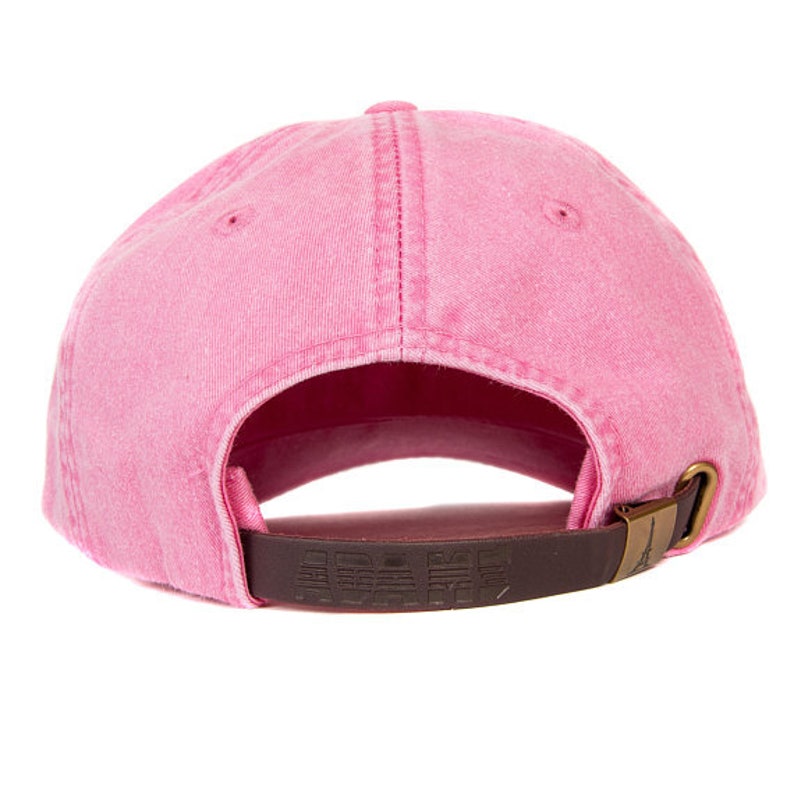 B Hot Pink Baseball Hat with White Thread Pi Phi Pi Beta Phi Sorority