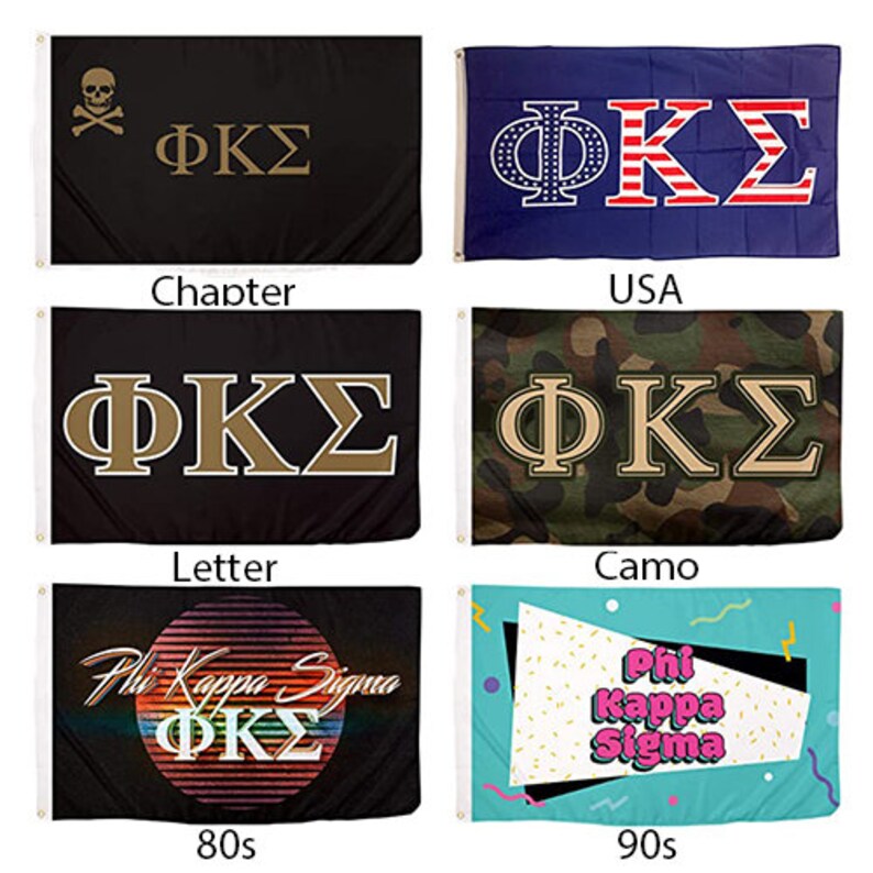 Phi Kappa Sigma Flag 3 x 5 ft. Etsy
