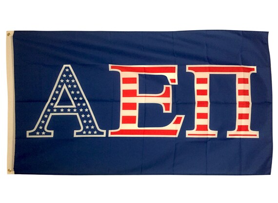 Alpha Epsilon Pi USA Letter Fraternity Flag Banner 3 feet x 5 feet Greek Sign Decor aepi Flag - USA Alpha Epsilon Pi USA Letter Fraternity Flag Banner 3 feet x 5 feet Greek Sign Decor aepi Flag - USA