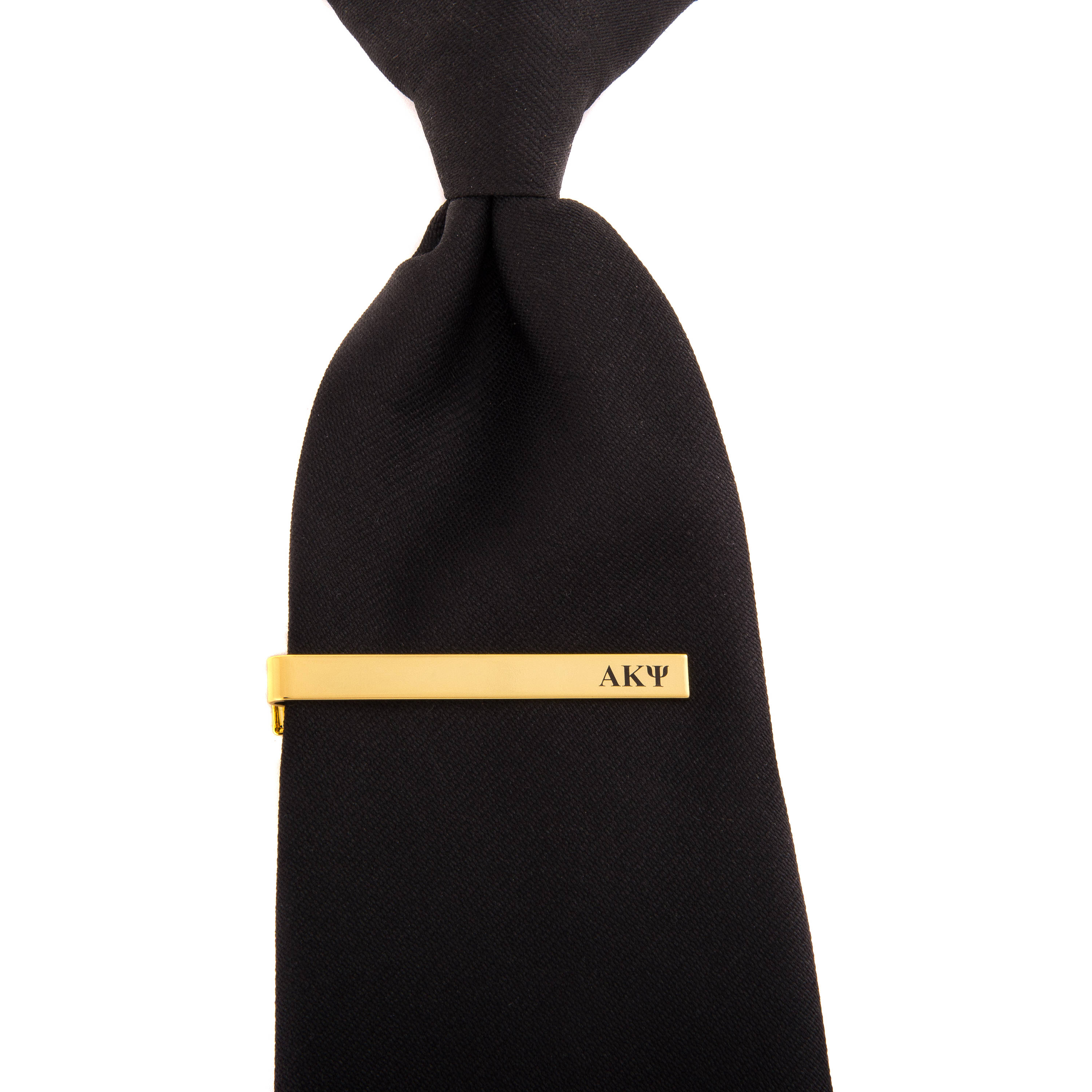 Alpha Kappa Psi Gold Color Letter Tie Bar/Clip Brand New 
