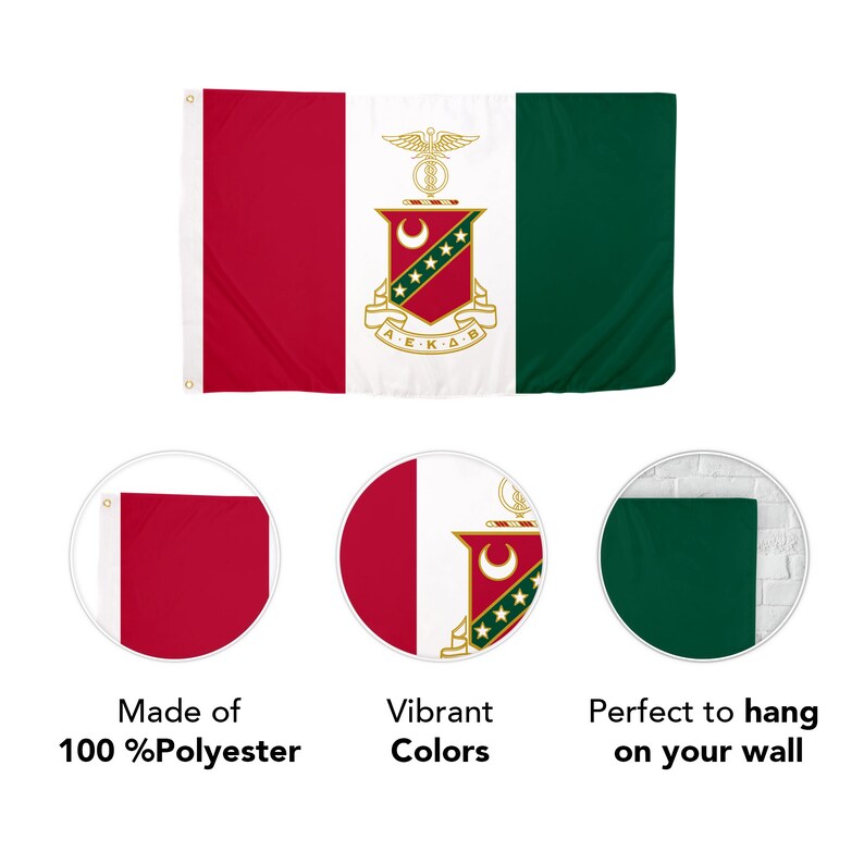 Kappa Sigma Flag Official Fraternity Flag 3' x 5' Etsy
