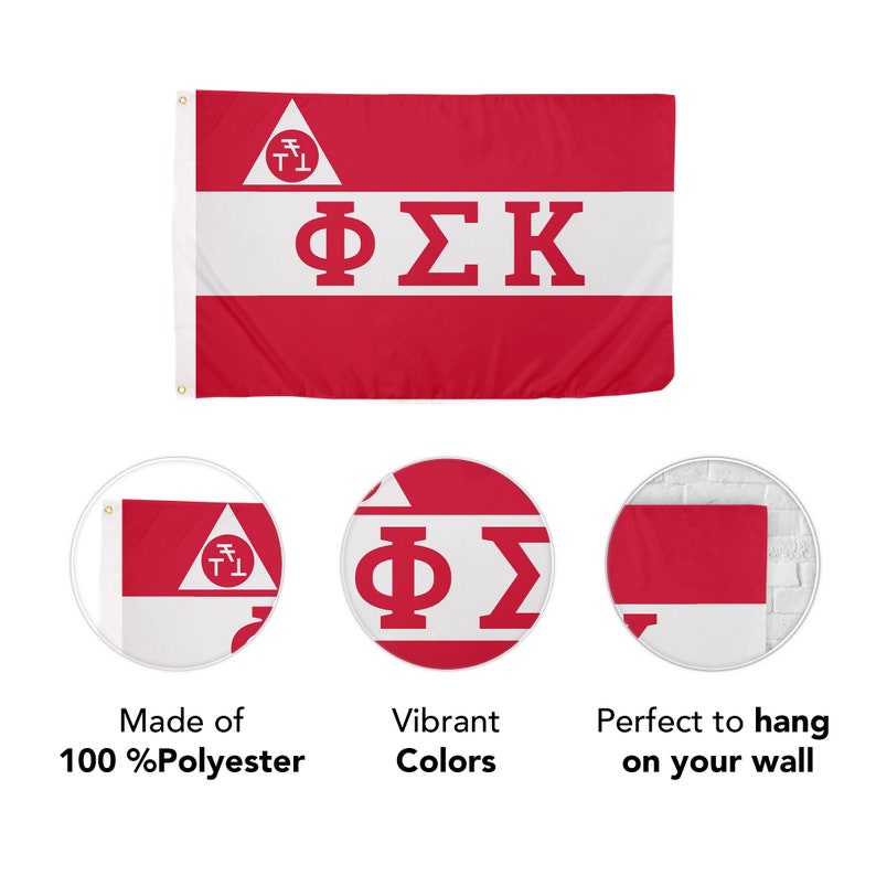 Phi Sigma Kappa Official Chapter Flag 3 Feet by 5 Feet Etsy