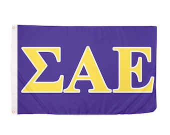 Sigma Alpha Epsilon SAE Letter Fraternity Flag 3&#39; x 5&#39;