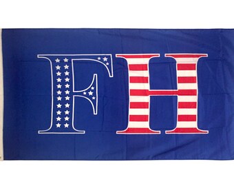 Farmhouse Fraternity USA Letter Flag 3' x 5'