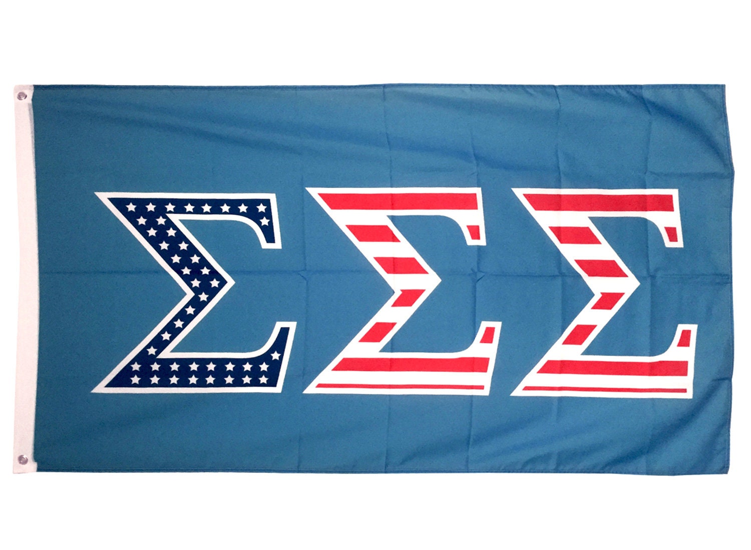 Sigma Sigma Sigma SigmaTri sororité USA Lettre drapeau 3' Etsy