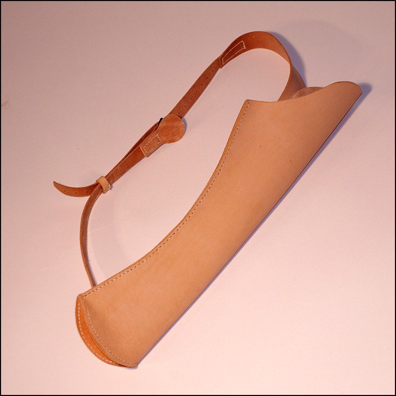 Back Leather Quiver Left Handed/ Right Handed Etsy