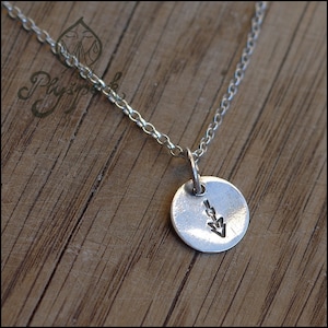 Sterling silver Arrow pendant/necklace