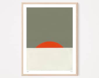 Sunrise Giclée Print | Minimalist Landscape Art