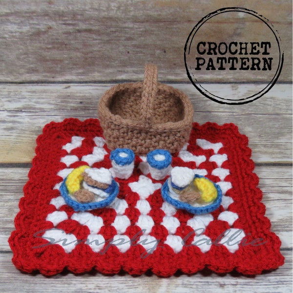 Critter Hollow Picnic Crochet Pattern