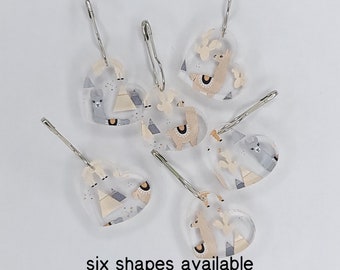 Llama Acrylic Crochet Stitch Markers