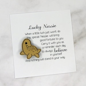Lucky Loch Ness Monster Token | Nessie | Pocket Pal | Pocket Hug