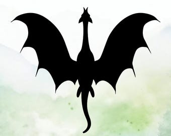 Dragon (Design #7) Vinyl Decal | Car Decal | Window Decal | Laptops. Journals and More | Indoor/Outdoor | Permanent