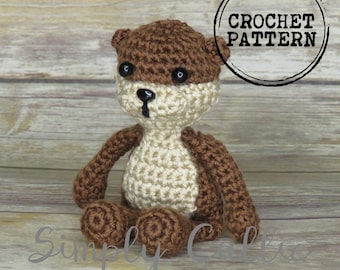 Critter Hollow Otter Crochet Pattern | Limited Sewing