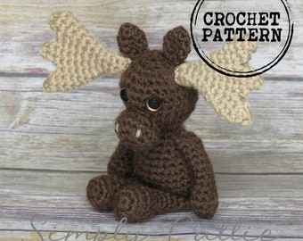 Critter Hollow Moose Crochet Pattern | Limited Sewing