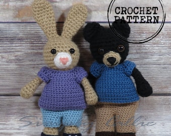 Critter Hollow Essential Clothing Crochet Pattern