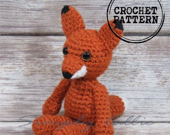 Critter Hollow Fox Crochet Pattern