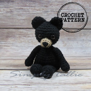 Critter Hollow Bear Crochet Pattern