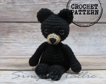 Critter Hollow Bear Crochet Pattern
