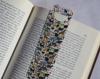 Page Hugger Bookmark | Page Keeper | Zoo Animals