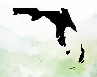 Bigfoot Florida Vinyl Decal | Sasquatch Florida Vinyl Decal | Car Decal | Window Decal | Indoor/Outdoor | Permanent