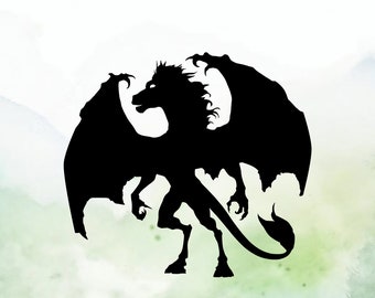 Jersey Devil Vinyl Decal | Cryptid | Car Decal | Window Decal | Laptops. Journals and More | Indoor/Outdoor | Permanent