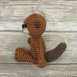 crochet amigurumi beaver