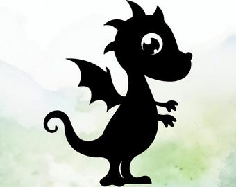Dragon (Design #51) Vinyl Decal | Car Decal | Window Decal | Laptops. Journals and More | Indoor/Outdoor | Permanent