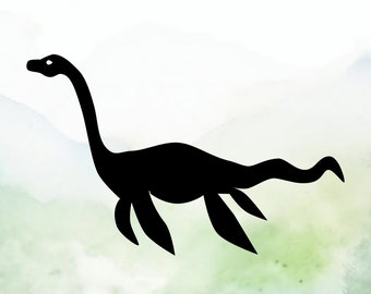 Loch Ness Monster Vinyl Decal | Nessie | Cryptid | Car Decal | Window Decal | Laptops. Journals and More | Indoor/Outdoor | Permanent