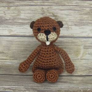 crochet amigurumi beaver