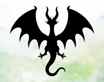 Dragon (Design #1) Vinyl Decal | Car Decal | Window Decal | Laptops. Journals and More | Indoor/Outdoor | Permanent