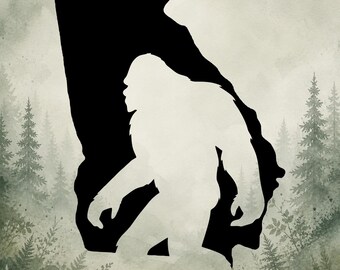 Bigfoot Georgia Vinyl Decal | Sasquatch Georgia Vinyl Decal | Car Decal | Window Decal | Indoor/Outdoor